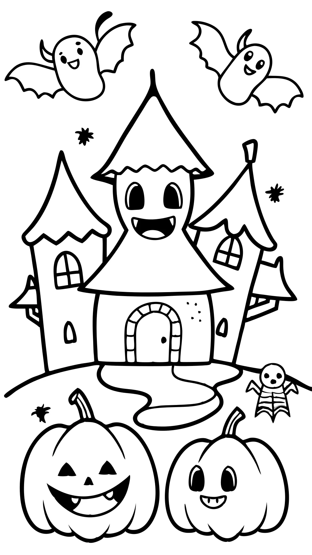 boo coloring pages